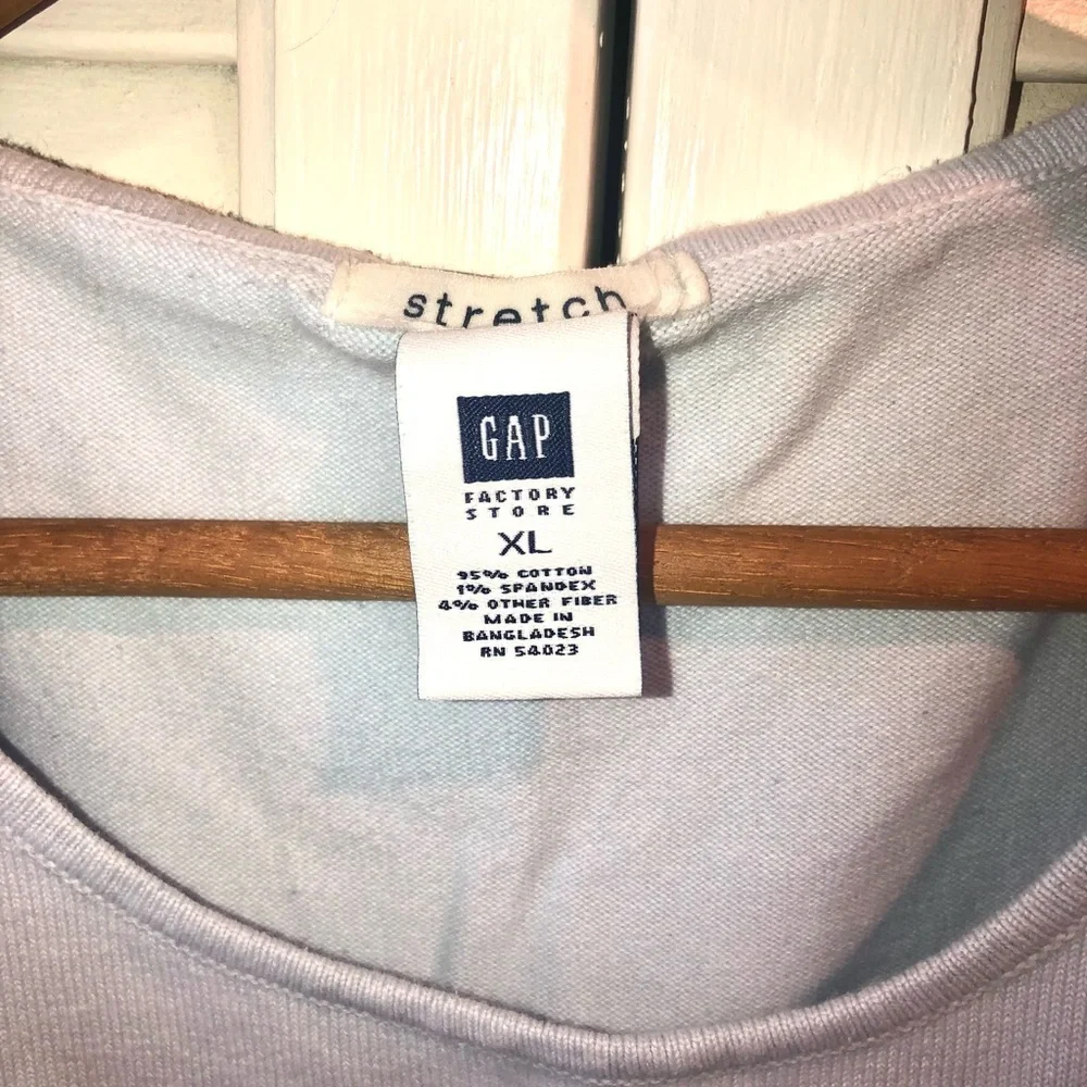 Nautica shorts Gap sleeveless cinched blouse both baby blue and both XL
